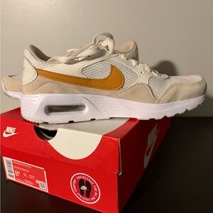 Nike Cream and Mustard Sneakers